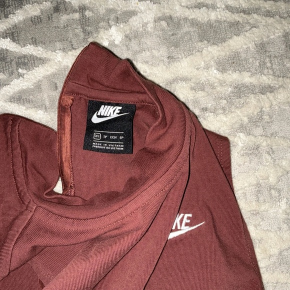 Nike Women's Burgundy Sleeveless Mini Dress - Picture 3 of 3